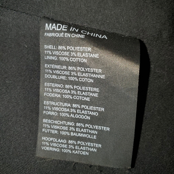 Club Monaco Gray Sleeveless Open Front Vest - Picture 6 of 7